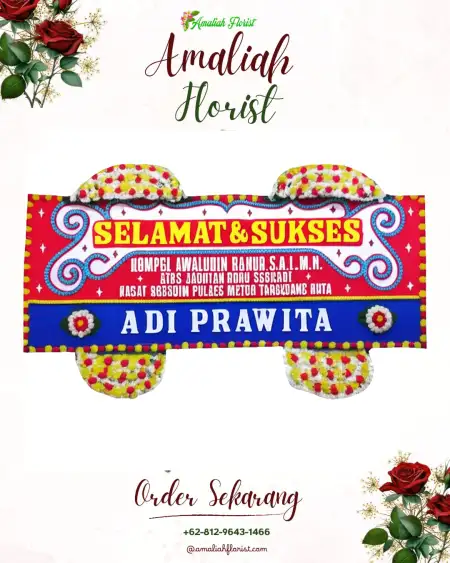 Papan Bunga Ucapan Selamat Dukuhrejosari